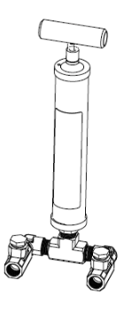 Beckett 12552 Hand Pump Assembly | 1 Complete Assembly | Fittings Included | Ready to Use | For Beckett Oil Transfer Systems