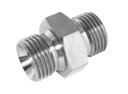 Wolflube Nipple – Galvanized – M3/4″ x M1/2