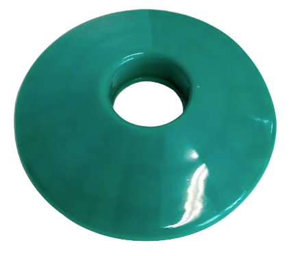 Wolflube Fuel Nozzle Splash Guard – For 1/2″ and 3/4″ Spout – Green