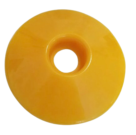 Wolflube Fuel Nozzle Splash Guard – For 1/2″ and 3/4″ Spout – Yellow