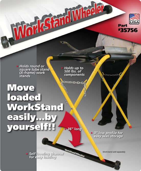 Steck WorkStand Wheeler #STC35756
