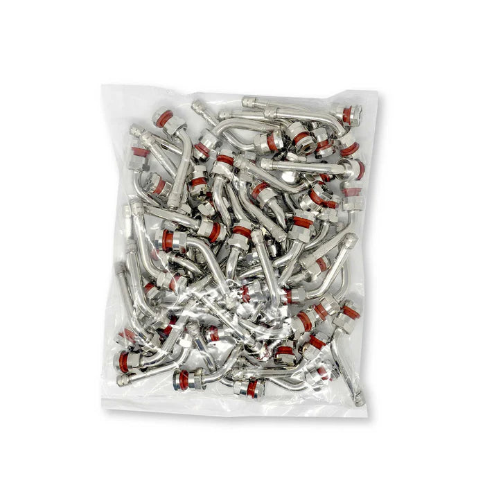 MT-RSR TR554D - Clamp-In Truck Tire Valve - 60° Bend - Bag of 50 TR554D-50
