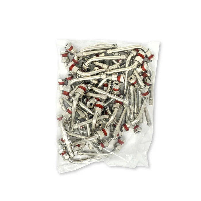 MT-RSR TR555D - Clamp-In Truck Tire Valve - 60° Bend - Bag of 50 TR555D-50