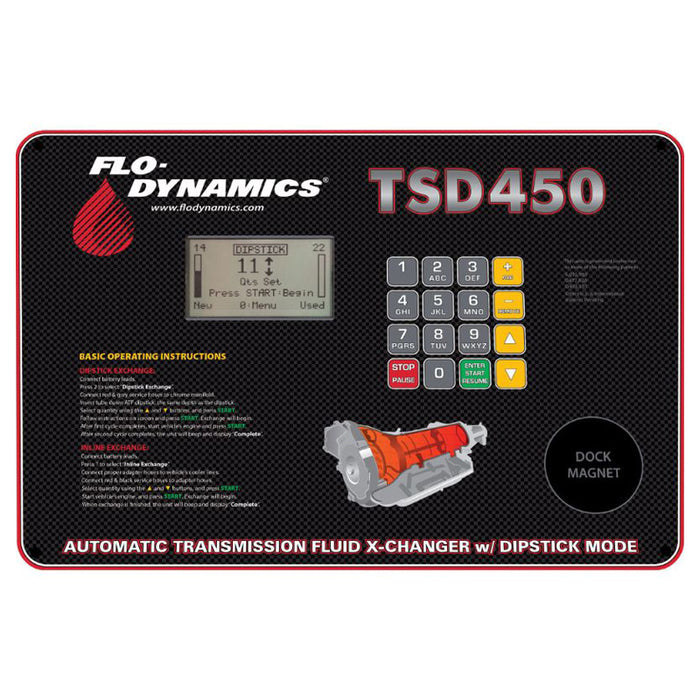 Flo Dynamics ATF Inline & Dipstick Exchanger w/ Chemical Injection 40400031