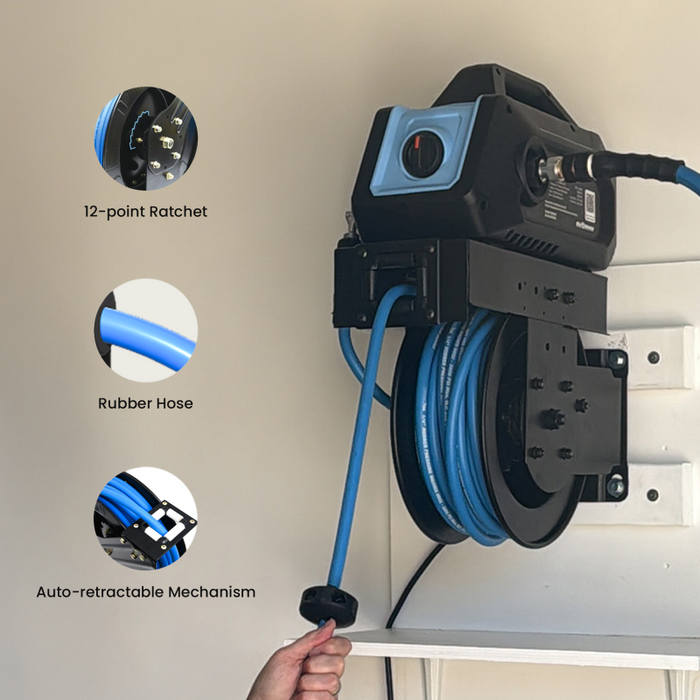 BluBird Blu Shield HumpBack 3000 All in One Pressure Washer System TTPWRHB1450-3000