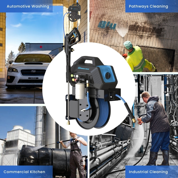 BluBird Blu Shield HumpBack 3000 All in One Pressure Washer System TTPWRHB1450-3000
