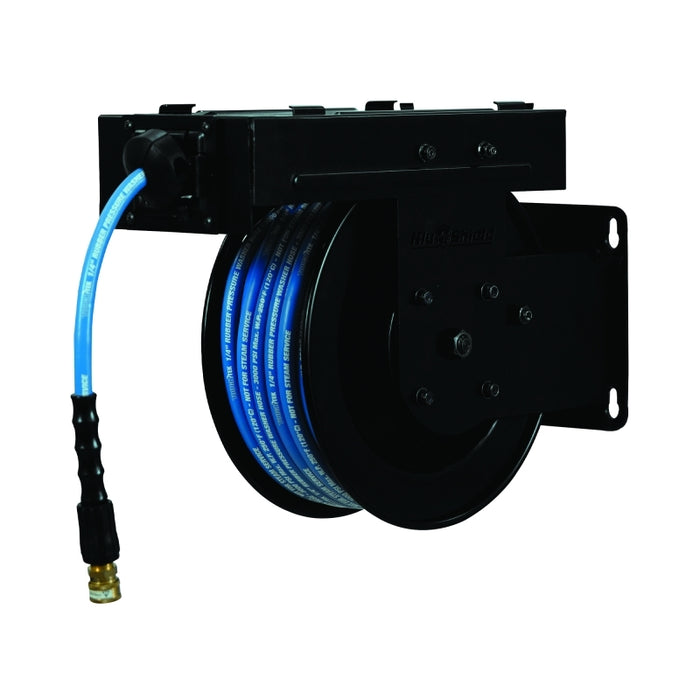 BluBird Blu Shield Pressure washer small wide reel 1/4" X 50' + 15' Inlet Hose. TTPWRHB1450