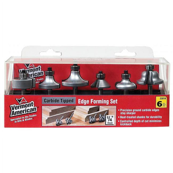 Bosch 23016 VA 6PC CARBIDE EDGE FORM SET 23016