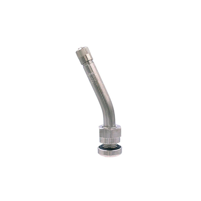 MT-RSR 90 MS Nickel Tire Valve w/ 27 Deg. Bend - 25 Pack WG-90MS
