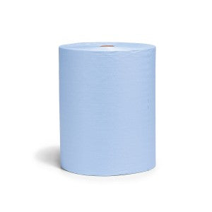 MT-RSR Heavy Duty Blue Wiper Roll - 15" x 12" - 440 Per Roll ST-WIP396