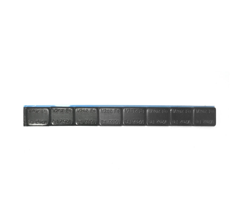 MT-RSR Adhesive Wheel Weight - 1/2oz, Black, Low Profile - 280 pc WW-FE-5035-BLK