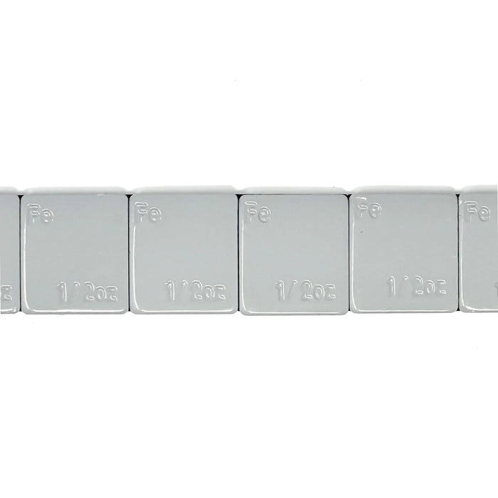MT-RSR Adhesive Wheel Weight - 1/2oz, Gray, Low Profile - 280 pc WW-FE-5035-GRY