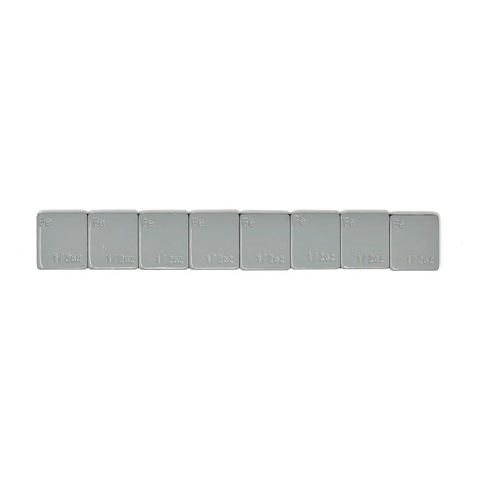MT-RSR Adhesive Wheel Weight - 1/2oz, Gray, Low Profile - 280 pc WW-FE-5035-GRY