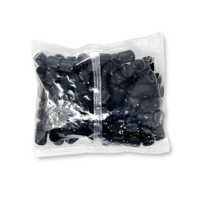 MT-RSR Black Plastic Valve Caps without O-ring 500/box X17492-500