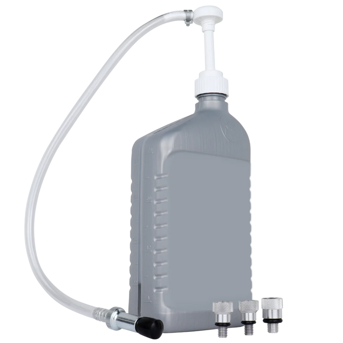 Zeeline ZE1022 – Hand Pump For Quart Bottles With Marine Thread Adapter (28mm Neck).