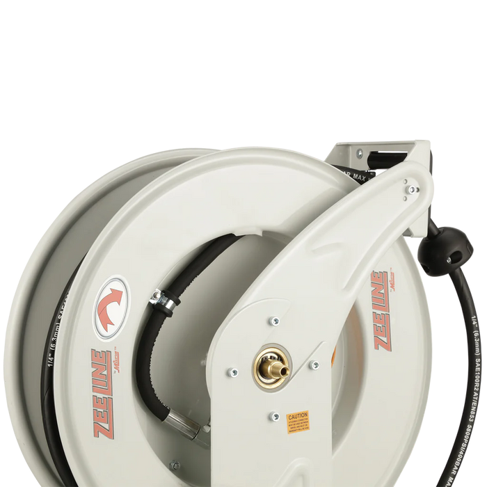 Zeeline ZE1450GR – 50-Ft. Dual-Arm Grease Hose Reel