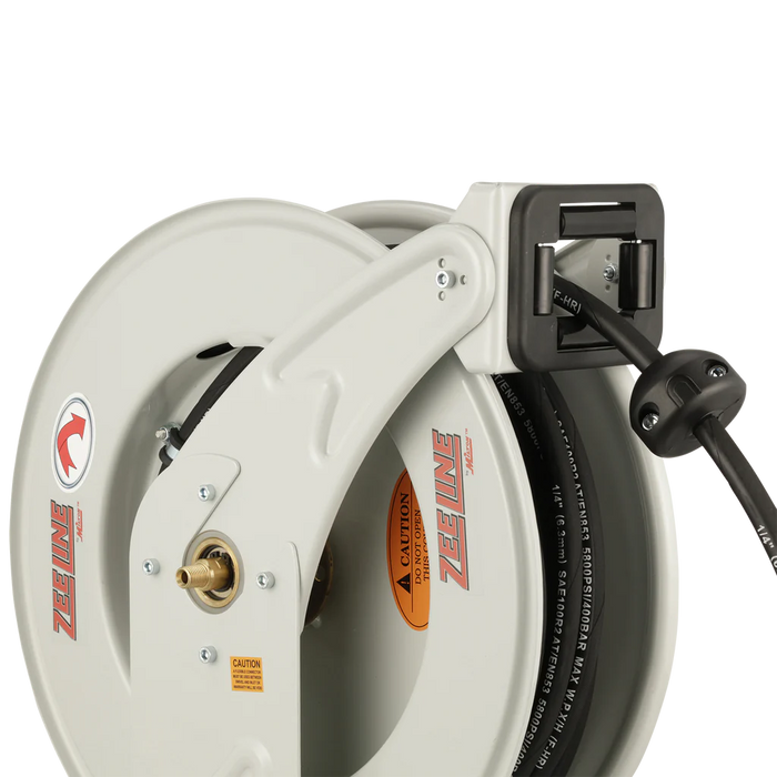 Zeeline ZE1450GR – 50-Ft. Dual-Arm Grease Hose Reel