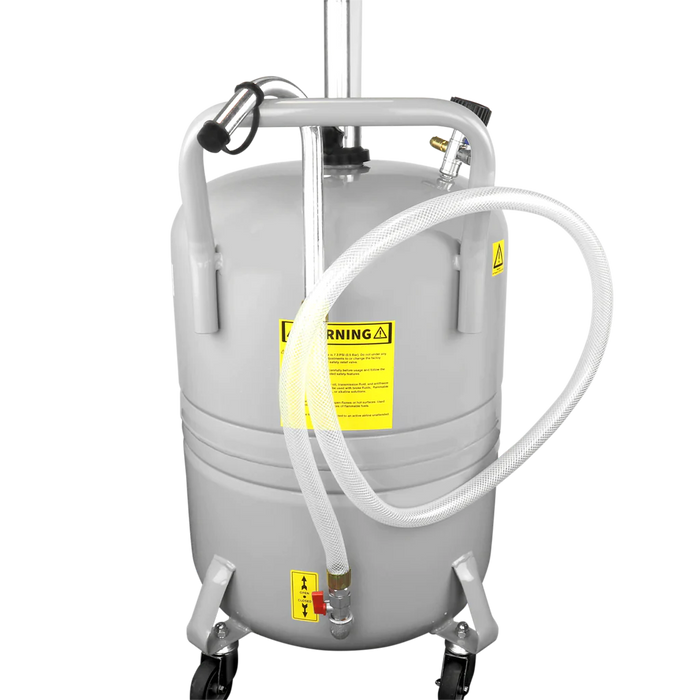 Zeeline ZE21DC – 21-Gallon Professional Air Evacuated Oil Drain