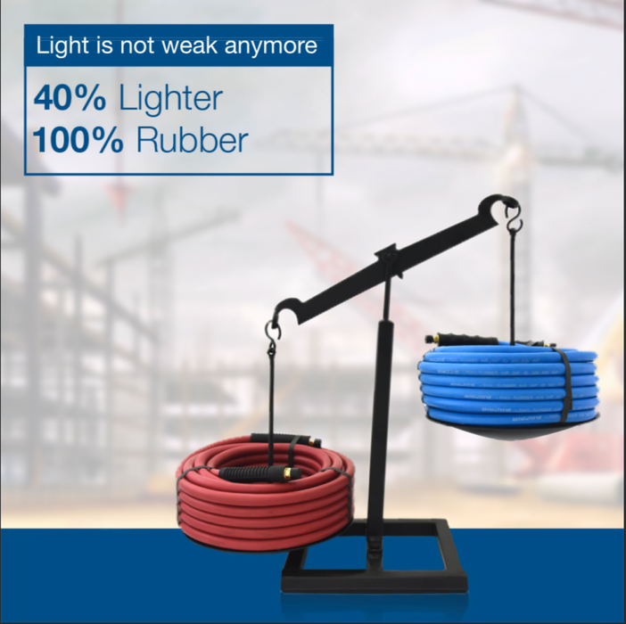 BluBird Rubber Air Hose Assembly 3/8" x 100' BB38100