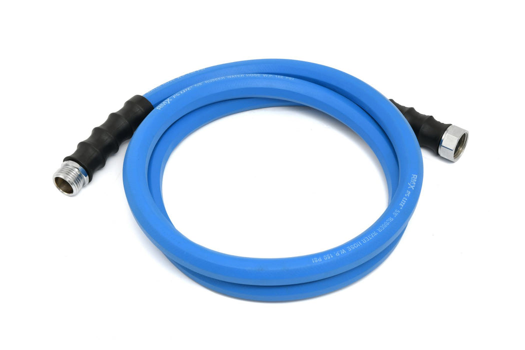 BluBird AG-Lite Rubber Water Hose Assembly 5/8" x 10' AL5810