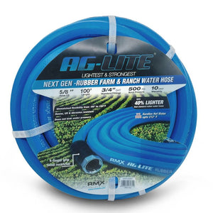 BluBird AG-Lite Rubber Water Hose Assembly 5/8" x 100' AL58100