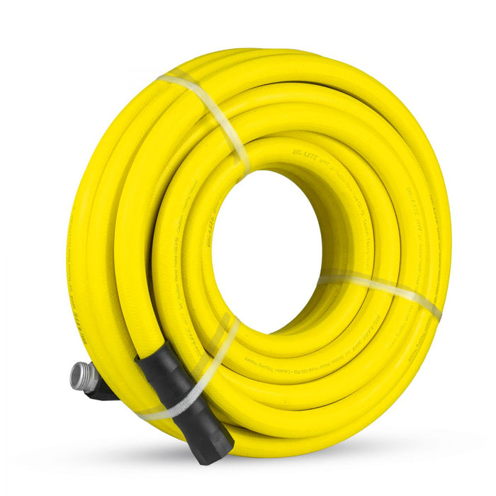BluBird Ag-Lite HiViZ Rubber Water Hose 3/4" X 100'-Yellow ALHV34100