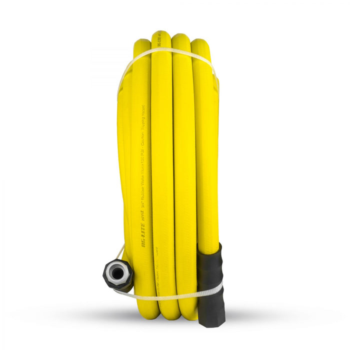 BluBird Ag-Lite HiViZ Rubber Water Hose 3/4" X 100'-Yellow ALHV34100