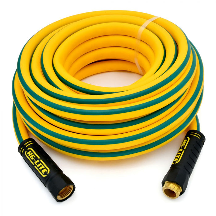BluBird Ag-Lite High-Viz Hybrid Water Hose 5/8" x 50' - Yellow ALHYW5850-HV