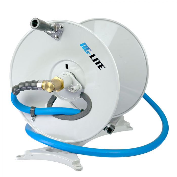 BluBird AG-Lite Wall Mounted Manual Hose Reel 5/8” X 150'. Hose Not Included ALMRW58150