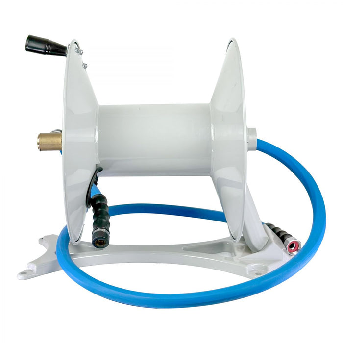 BluBird AG-Lite Wall Mounted Manual Hose Reel 5/8” X 150'. Hose Not Included ALMRW58150