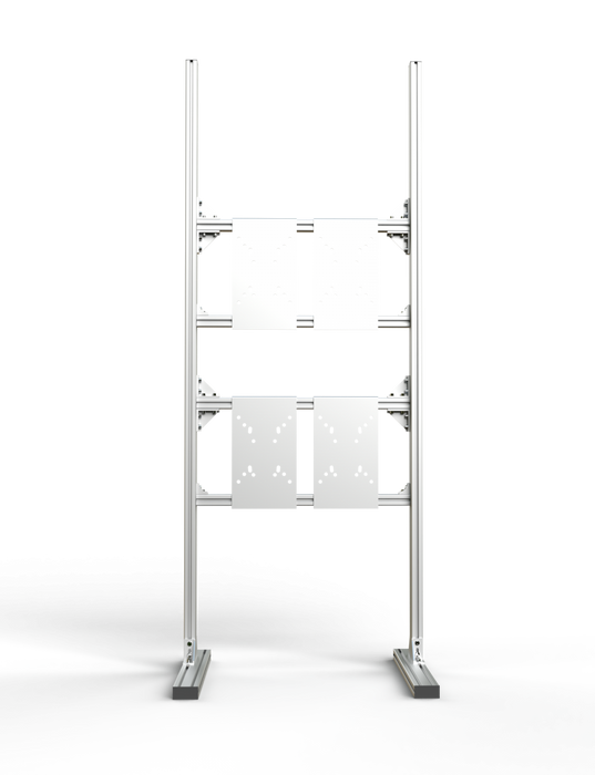 BluBird Aluminium Reel Stand - 4 Reels ALMSTD-4
