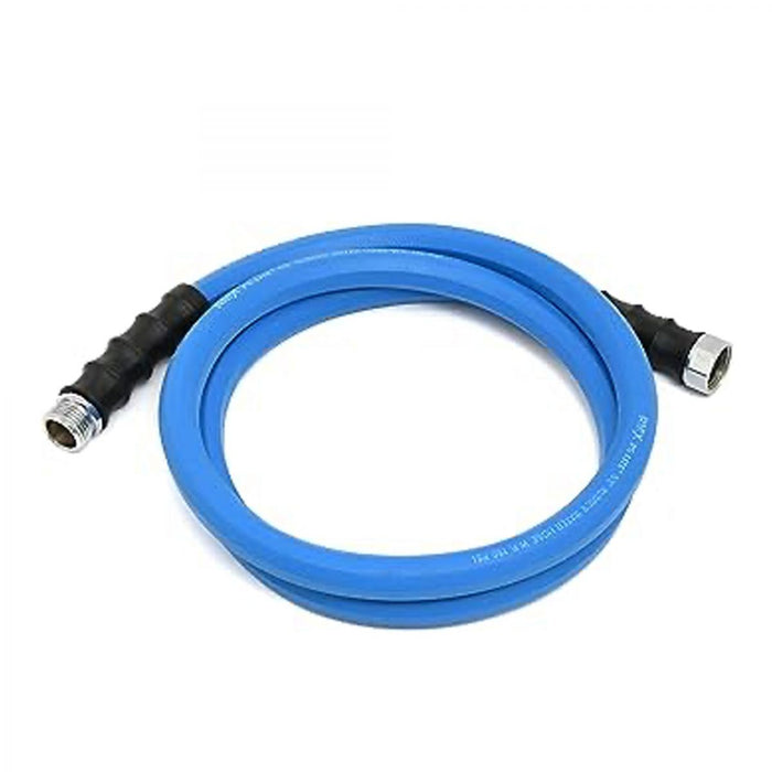 BluBird AG-Lite 100% Premium Rubber Water Lead In Hose, 1" X 6', 3/4" Male and Female GHT Fittings. 500 PSI Burst Rating. Includes Extra Washer and Bend Restrictor. 2 Pack ALONE06-2pk
