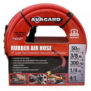 BluBird Avagard Rubber Air Hose Assembly 3/8" x 35' AVG3835