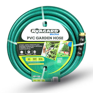 BluBird Avagard PVC Water Hose 3/4" X 15'-Green AVGPV3415