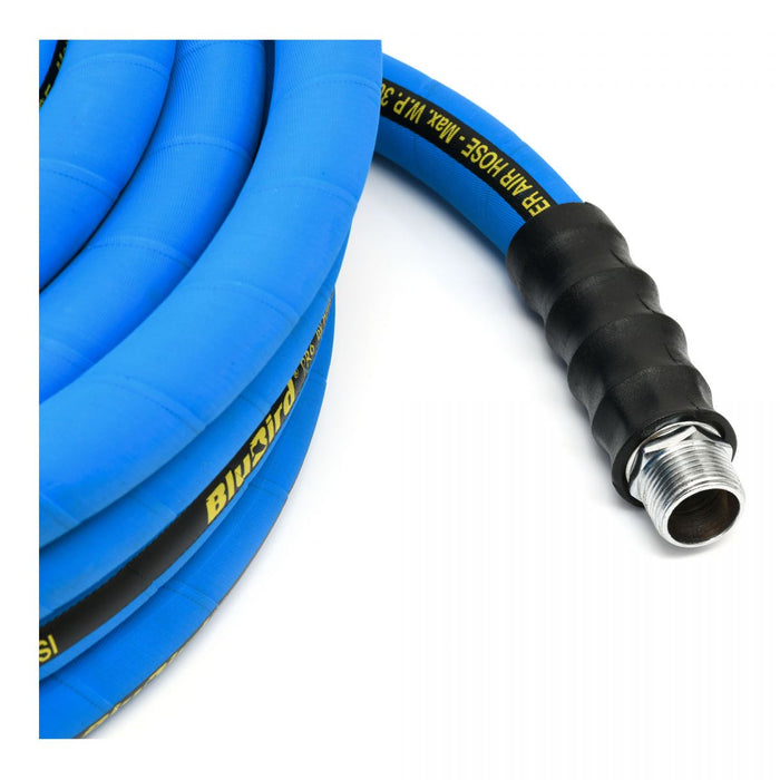 BluBird Pro Rubber Air Hose Assembly 3/4" x 100' BBPRO34100