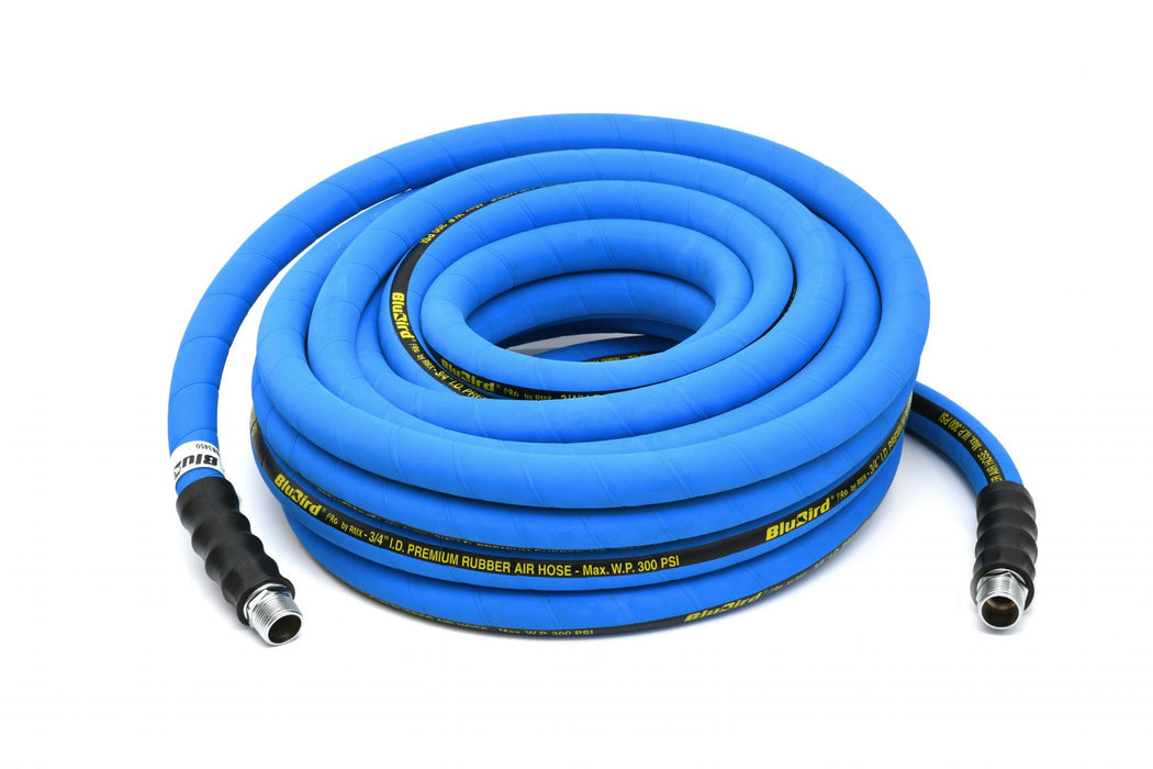 BluBird 3/4" X 50 Rubber Air Hose BBPRO3450