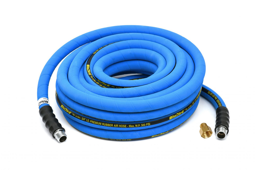 BluBird 3/4" X 50 Rubber Air Hose BBPRO3450