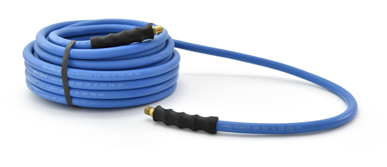 BluBird Rubber Air Hose Assembly 3/8" x 25' BB3825-1