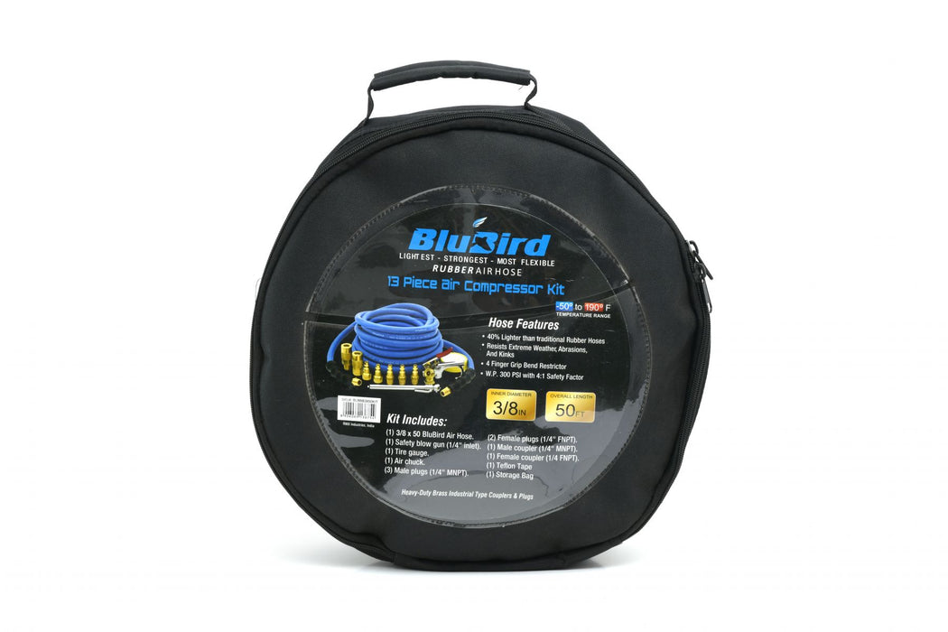 BluBird Rubber Air Hose 10pc Kit BB3850KIT-10