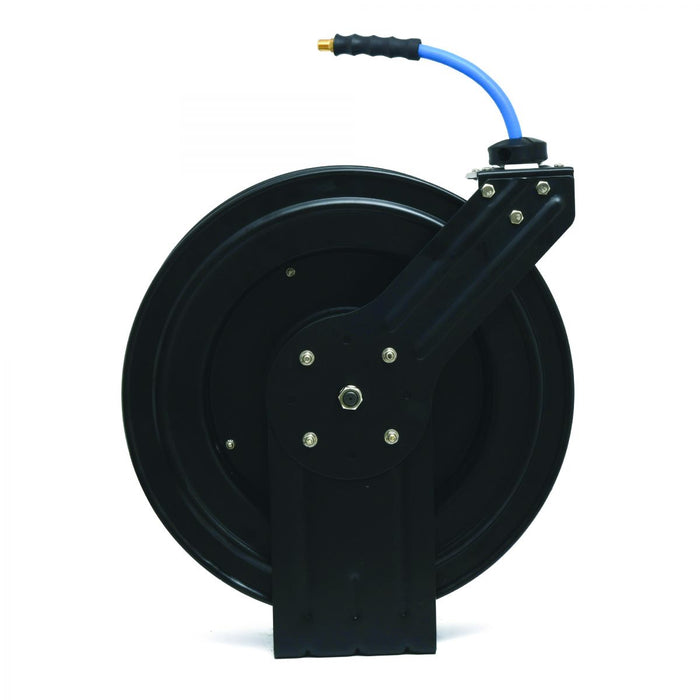 BluBird 3/8" x 50 Retractable Air Hose Reel - Black BBR3850-1