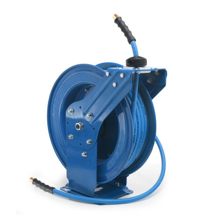 BluBird Rubber Air Hose Reel Dual Arm Assembly 1/2" x 50' BBRDA1250