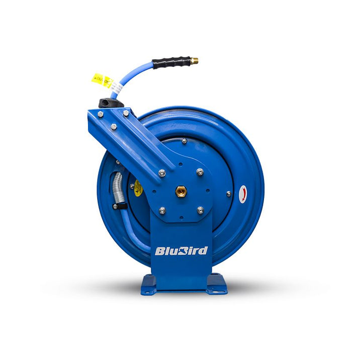 BluBird Rubber Air Hose Reel Dual Arm Assembly 3/8" x 50' BBRDA3850