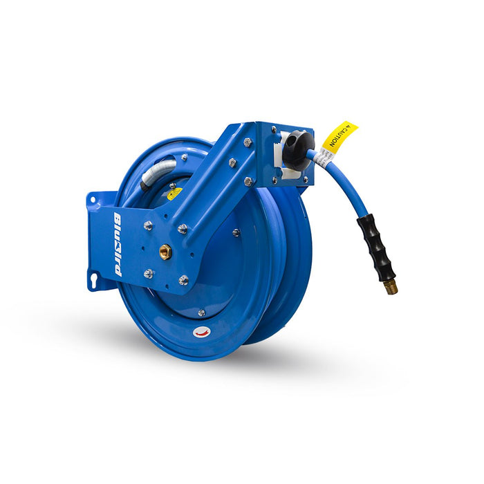 BluBird Rubber Air Hose Reel Dual Arm Assembly 3/8" x 50' BBRDA3850