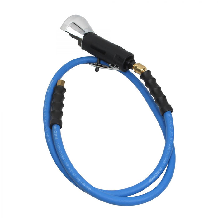 BluBird Rubber Air Hose Whip / Snubber 3/8" X 5'- 3/8" Male-NPT, 300 PSI, EPDM, 2 Pack BBSR3805-2pk