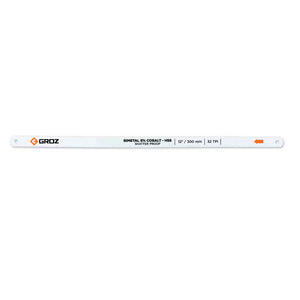 Groz Bi-Metal Hacksaw Blade, with Cobalt, 12" / 300 mm long 30482