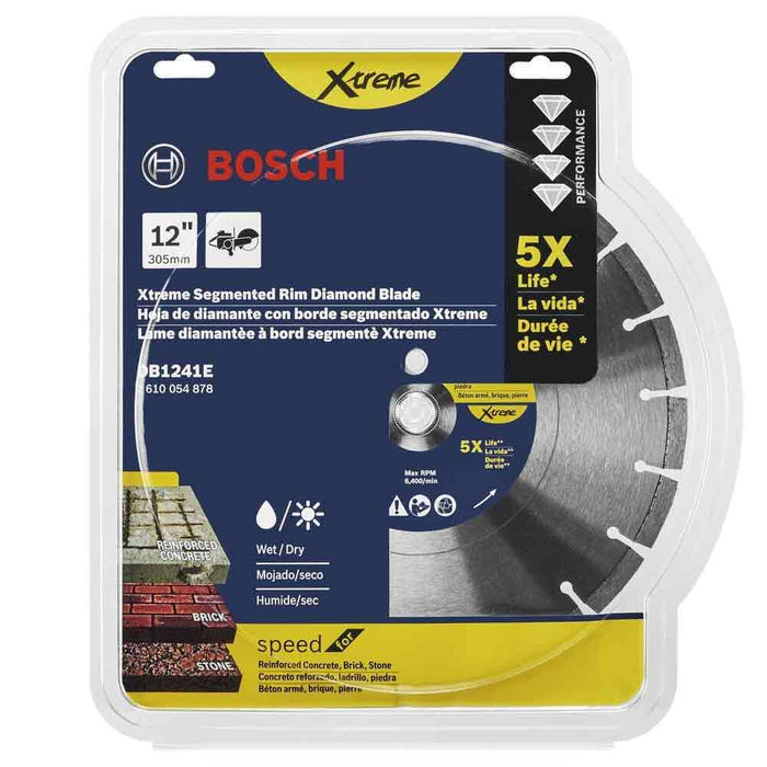 Bosch DB1241E 12" XTREME SEGMENTED RIM DIA BLD DB1241E