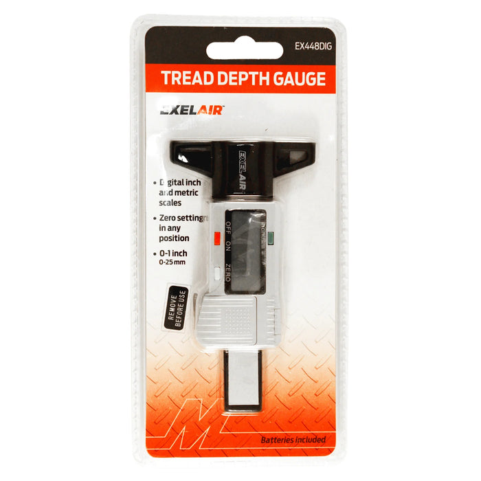 Milton EX448DIG EXELAIR® Digital Tire Tread Depth Gauge (0 to 1" Range)