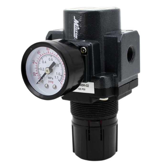 Milton EX45R-02 EXELAIR® FRL Air Regulator, 1/4" NPT