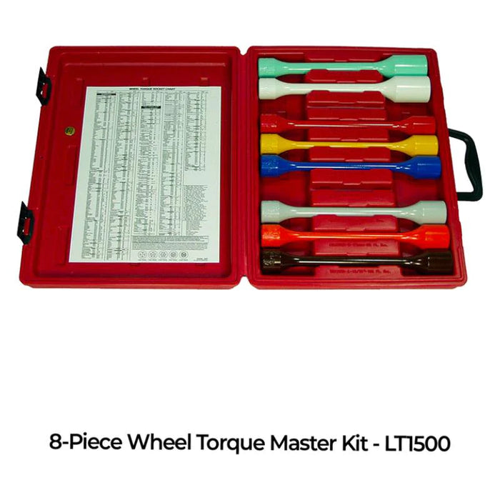 LTI LT1500 8 Piece Wheel Torque Master Kit For 1/2 Inch Drive Impact Wrench - LT1500