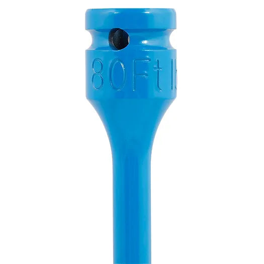 MT-RSR AFF Torque Limiting Extension - 1/2" Drive, 80 ft/lb, Blue AFF-40080